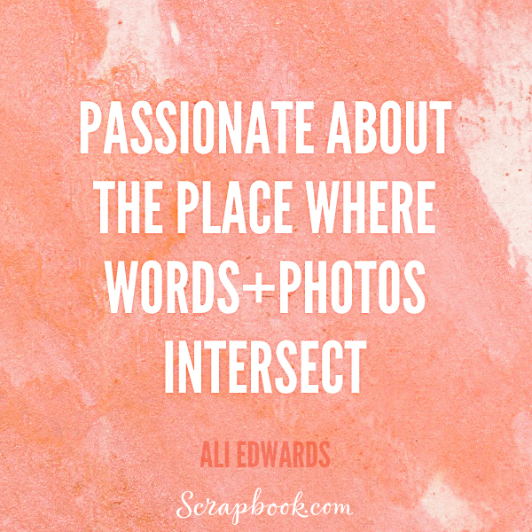 Passionate About the Place Where Words + Photos Intersect