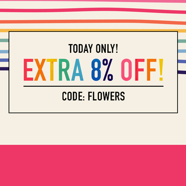 Today Only: Extra 8% OFF