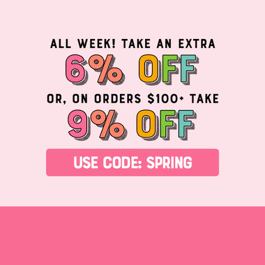 All Week: Extra 6% OFF (or More!)