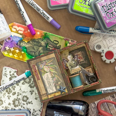 Tim Holtz Class in Your Home