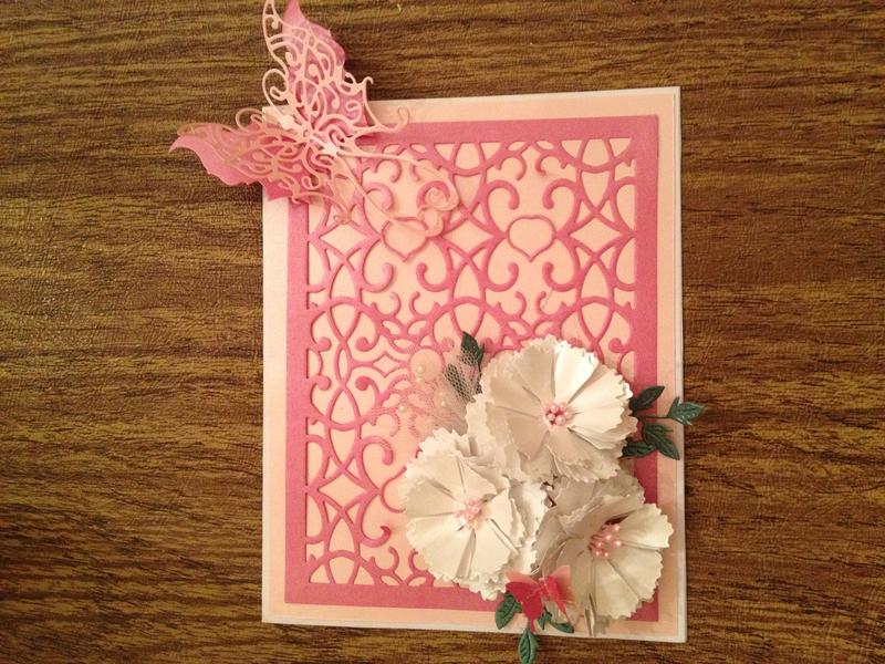 Card Cheery Lynn Designs Die Cut Card