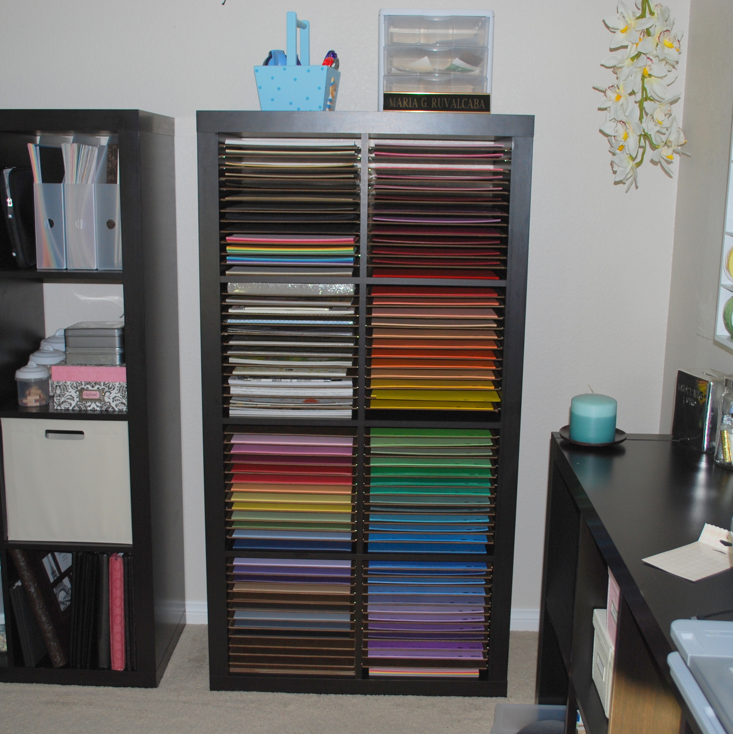 Scraproom Paper Bookcase