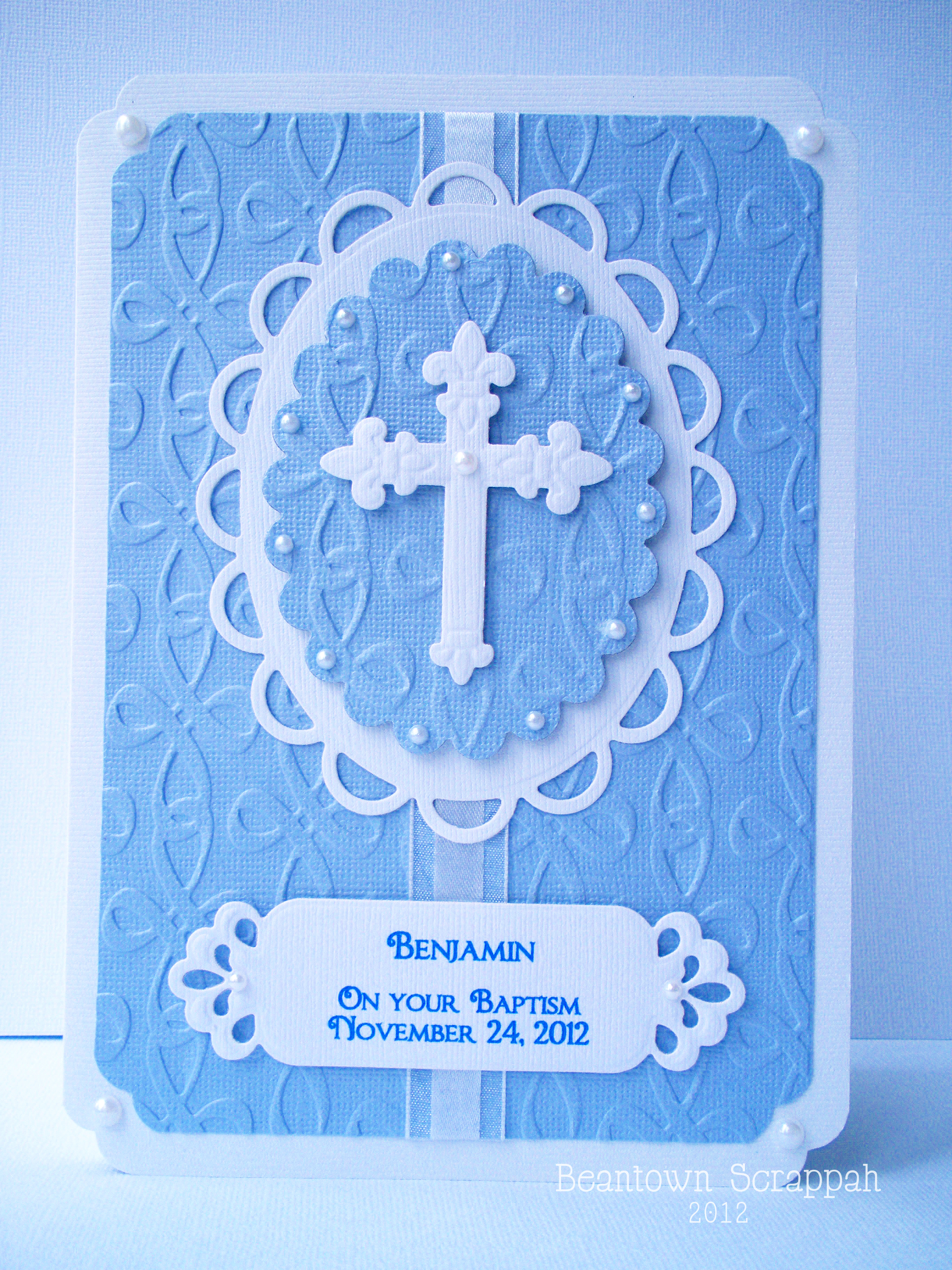How To Make A Baptism Card