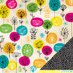 American Crafts - Amy Tangerine Collection - Sketchbook - 12 x 12 Double Sided Paper - Lily's Landscape American Crafts - Amy Tangerine Collection - Sketchbook - 12 x 12 Double Sided Paper - Lily's Landscape