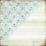 BasicGrey - Figgy Pudding Collection - 12x12 Double Sided Paper - Shiver BasicGrey - Figgy Pudding Collection - 12x12 Double Sided Paper - Shiver
