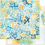 Bo Bunny Press - Barefoot and Bliss Collection - 12 x 12 Double Sided Paper - Beach Bag Bo Bunny Press - Barefoot and Bliss Collection - 12 x 12 Double Sided Paper - Beach Bag