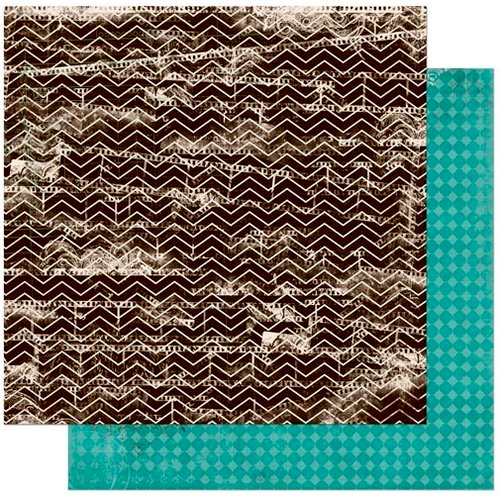Bo Bunny - Mama-razzi 2 Collection - 12 x 12 Double Sided Paper - Viewfinder