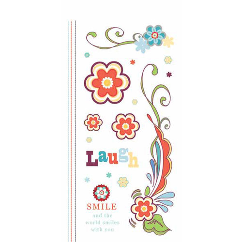 Carolee's Creations - Adornit - Bouquet Patches Collection - Clear Stickers - Bouquet