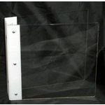 Clear Scraps - Build it Your Way - Clear Acrylic Binder with 2 Ring Binding - Fits 6.5 x 6.5 Inch Pages