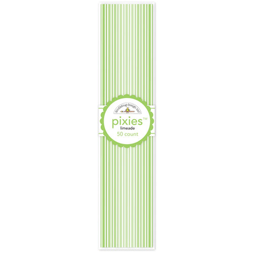 Doodlebug Design - Pixies - Straw Picks - Limeade