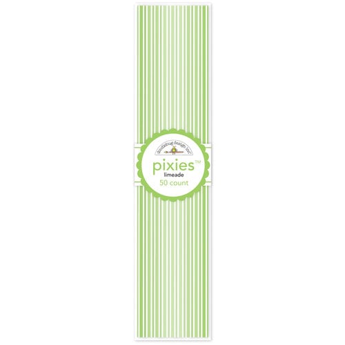 Doodlebug Design - Pixies - Straw Picks - Limeade