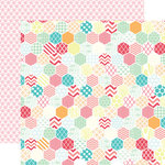 Echo Park - Everyday Eclectic Collection - 12 x 12 Double Sided Paper - Large Hexagon Echo Park - Everyday Eclectic Collection - 12 x 12 Double Sided Paper - Large Hexagon
