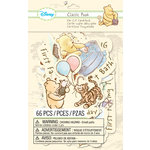 EK Success - Disney Collection - Classic Pooh - Die Cut Cardstock Pieces with Glitter Accents - Firsts