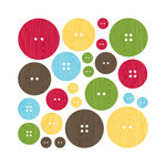Jillibean Soup - Coconut Lime Soup Collection - Chipboard Buttons with Epoxy Accents Jillibean Soup - Coconut Lime Soup Collection - Chipboard Buttons with Epoxy Accents