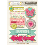 Collectable Collection - Memorable - 3 Dimensional Stickers - Note by My Mind's Eye