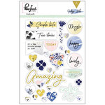 Pinkfresh Studio - Indigo Hills Collection - Puffy Stickers