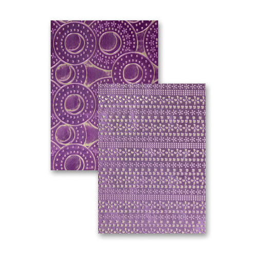 Spellbinders - M-Bossabilities Collection - Embossing Folders - Flower Fun
