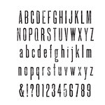 Stamper's Anonymous - Tim Holtz - Cling Mounted Rubber Stamp Set - Tall Text