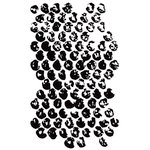 Stampers Anonymous - Donna Salazar - Cling Mounted Rubber Stamp Set - Bubble Wrap
