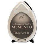 Tsukineko - Memento - Fade Resistant Dye Ink Pad - Dew Drop - Gray Flannel