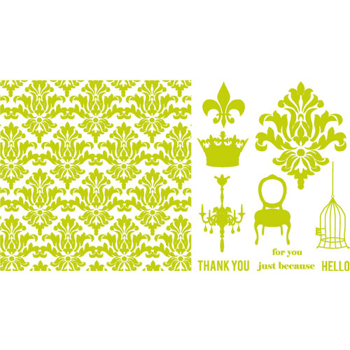 QuicKutz Letterpress Printing Plate Set 5 Everyday