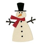 Lifestyle Crafts - Die Cutting Template - Christmas - Snowman 2