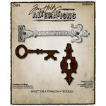 Sizzix - Tim Holtz - Bigz Die - Alterations Collection - Die Cutting Template - Hardware Findings