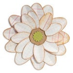 Sizzix - Bigz Die - Fresh Vintage Collection - Die Cutting Template - Flower, Petal Power