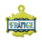 We R Memory Keepers - Destination Collection - Embossed Tags - France