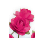 Zva Creative - 1.25 Inch Paper Roses - Bulk - Rosy Zva Creative - 1.25 Inch Paper Roses - Bulk - Rosy