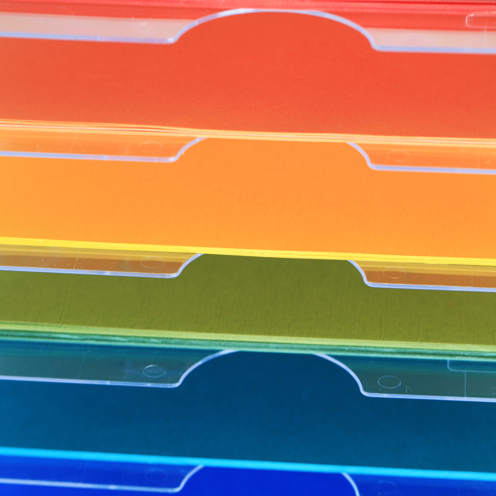 Stackable Paper Trays for 12 x 12 Scrapbook Paper Storage Lipless