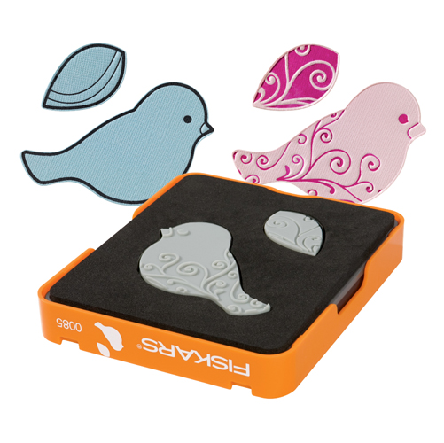 Fiskars Fuse Creativity System Die Cutting Design Set Medium Complex Pattern Bird