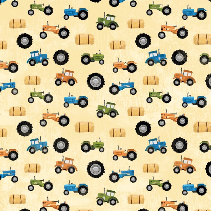 Karen Foster Design Tractors Tractors Tractors Paper
