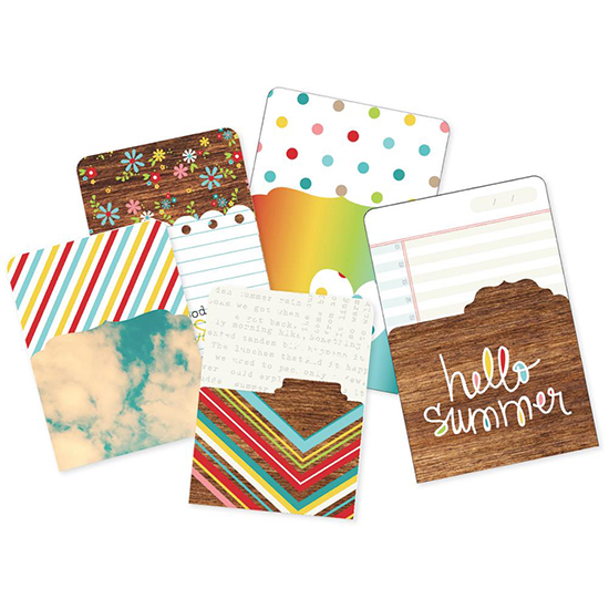 Simple Stories SNAP Good Day Sunshine Memorabilia Pockets