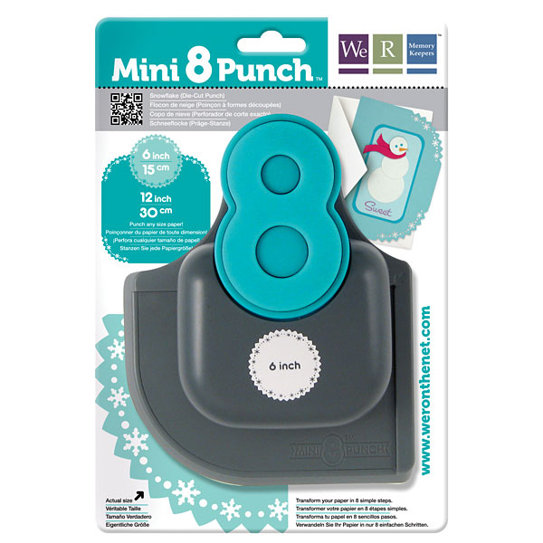 We R Memory Keepers Snowflake Mini 8 Punch