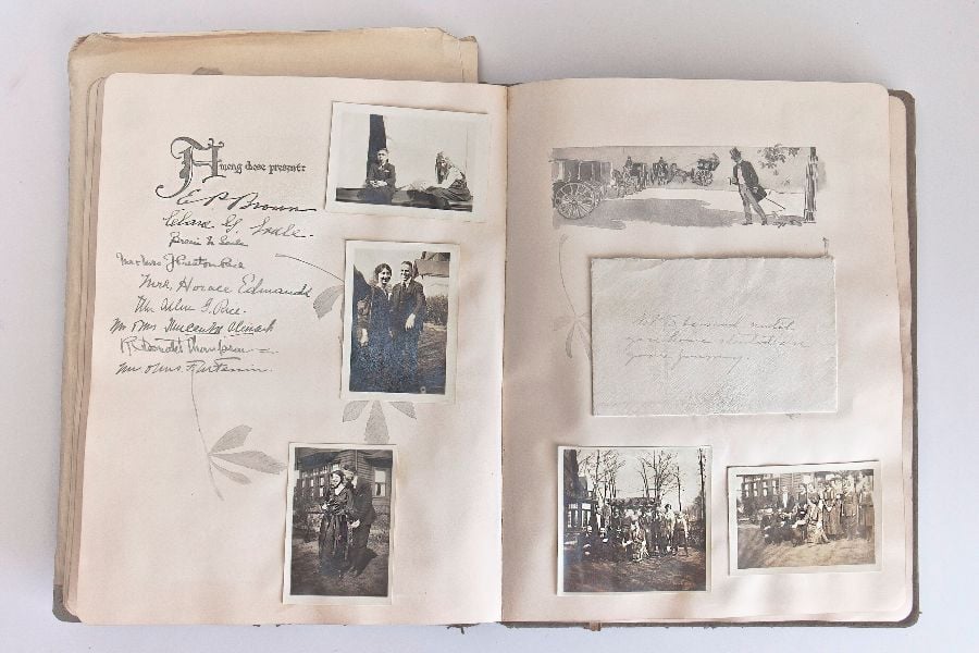 Antique Wedding Book