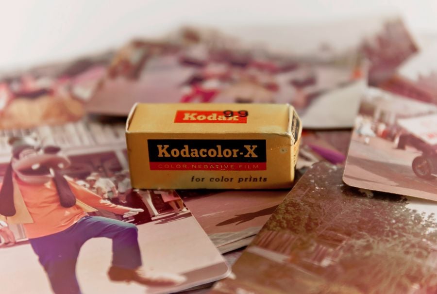 Vintage Kodacolor film