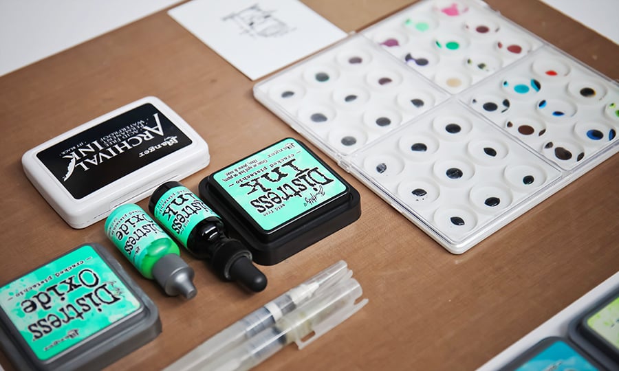 Archival Dye Ink Pad - Game Stamps