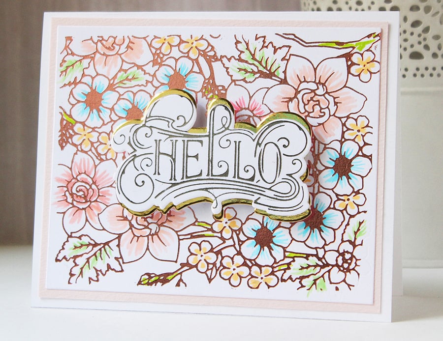 HOW TO: Foil Transfer Sheet Design ~ Easy Homemade Foil Glue 