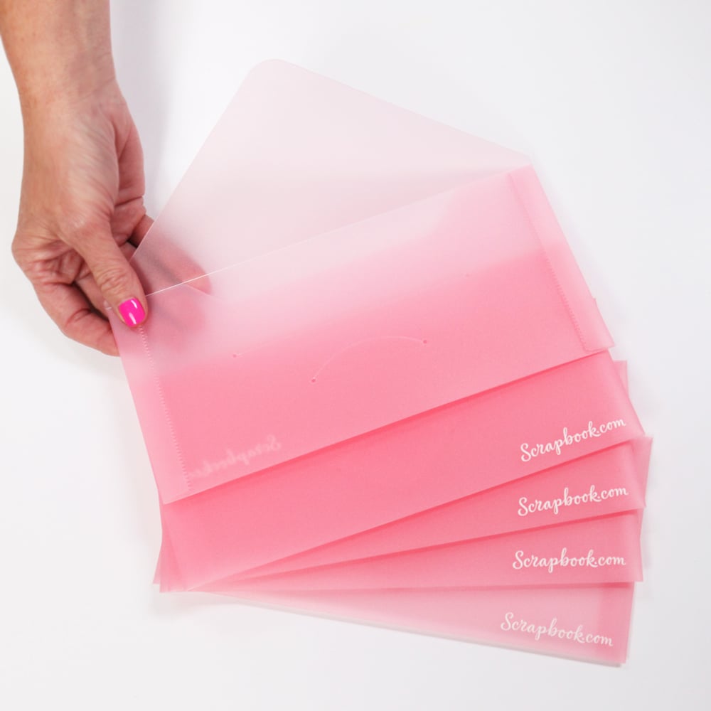 Ways to Use Acetate Sheets!  Scrapbook.com Exclusives 
