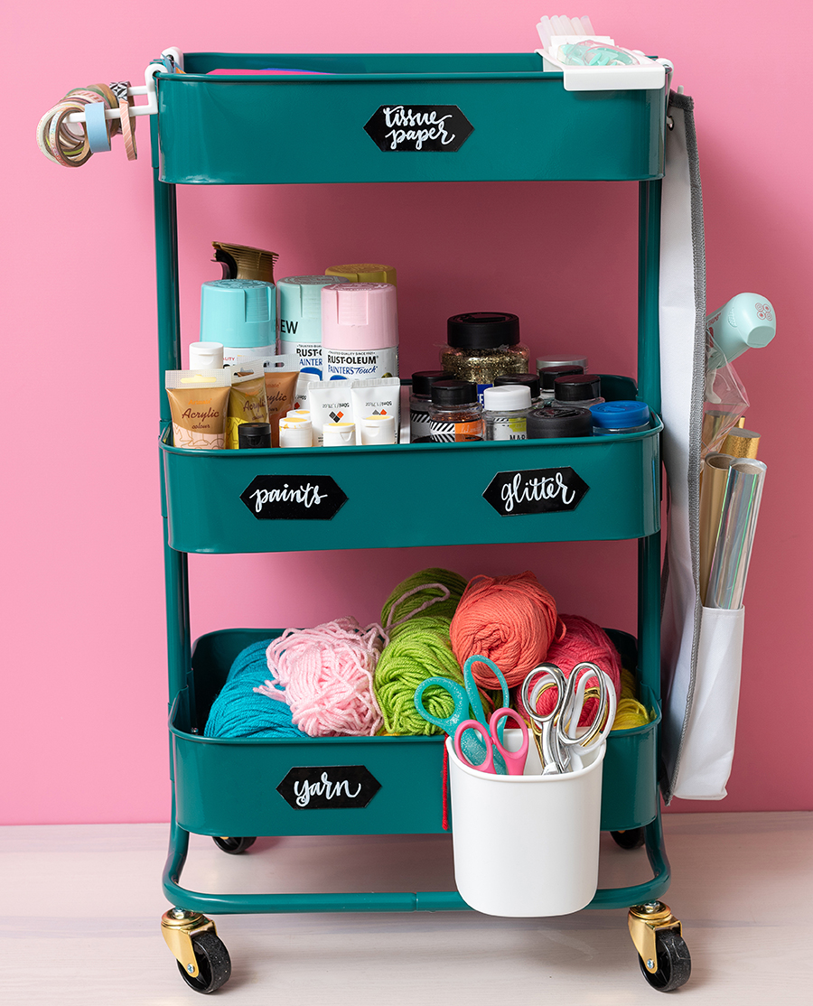 The Definitive Guide to Organizing Craft Supplies