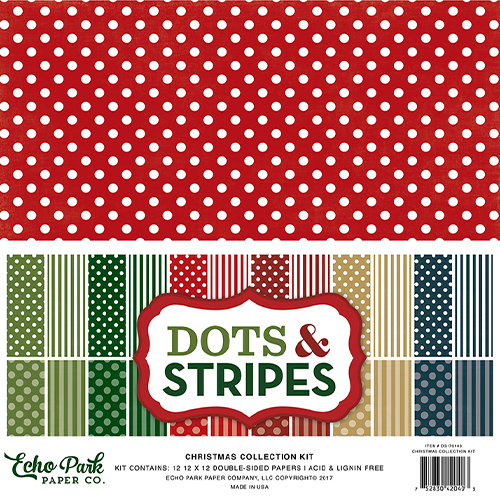 Dots and Stripes Christmas