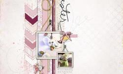 How to Use Chevrons on Scrapbook Layouts