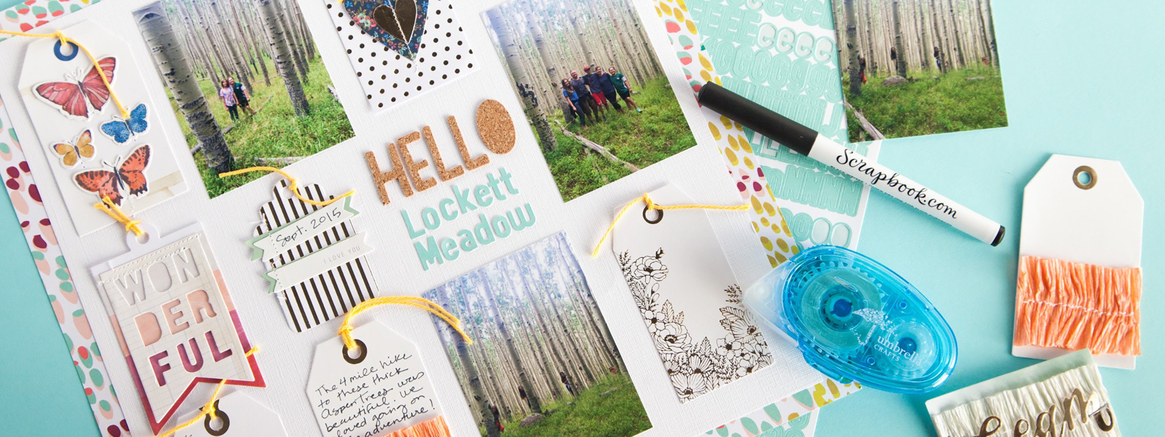 Creating an Intricate Scrapbook Page Is Easier than You Think