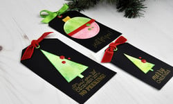 Easy Handmade Christmas Gift Tags