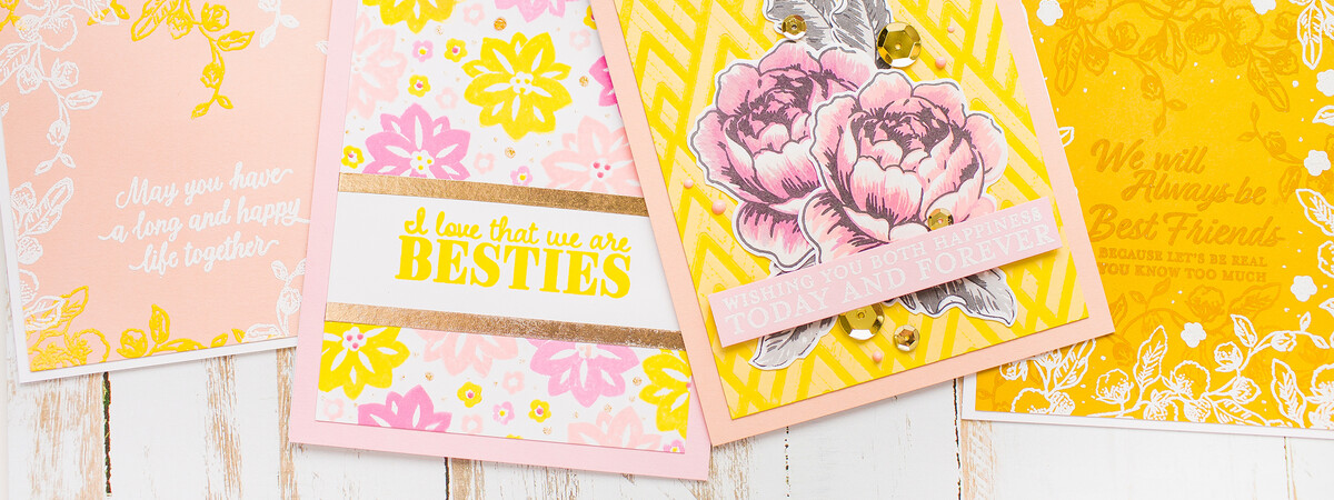 3 New Background Designs For Your Next Handmade Card