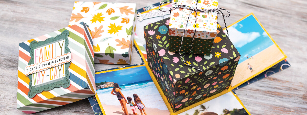 Create This Photo Book Box to Keep Your Favorite Photos! - Echo Park Paper