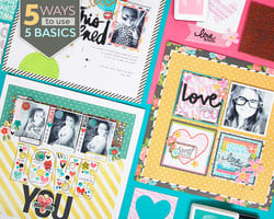 How to Use 5 Basic Supplies in 5 Ways with Nicole Nowosad