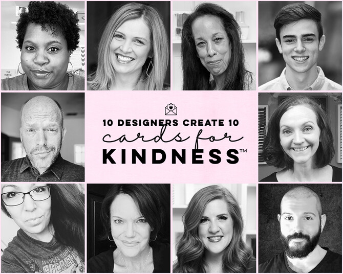 10 Designers Create 10 Cards for Kindness
