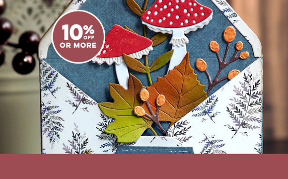 Die Cutting Sale! 10% OFF or more!